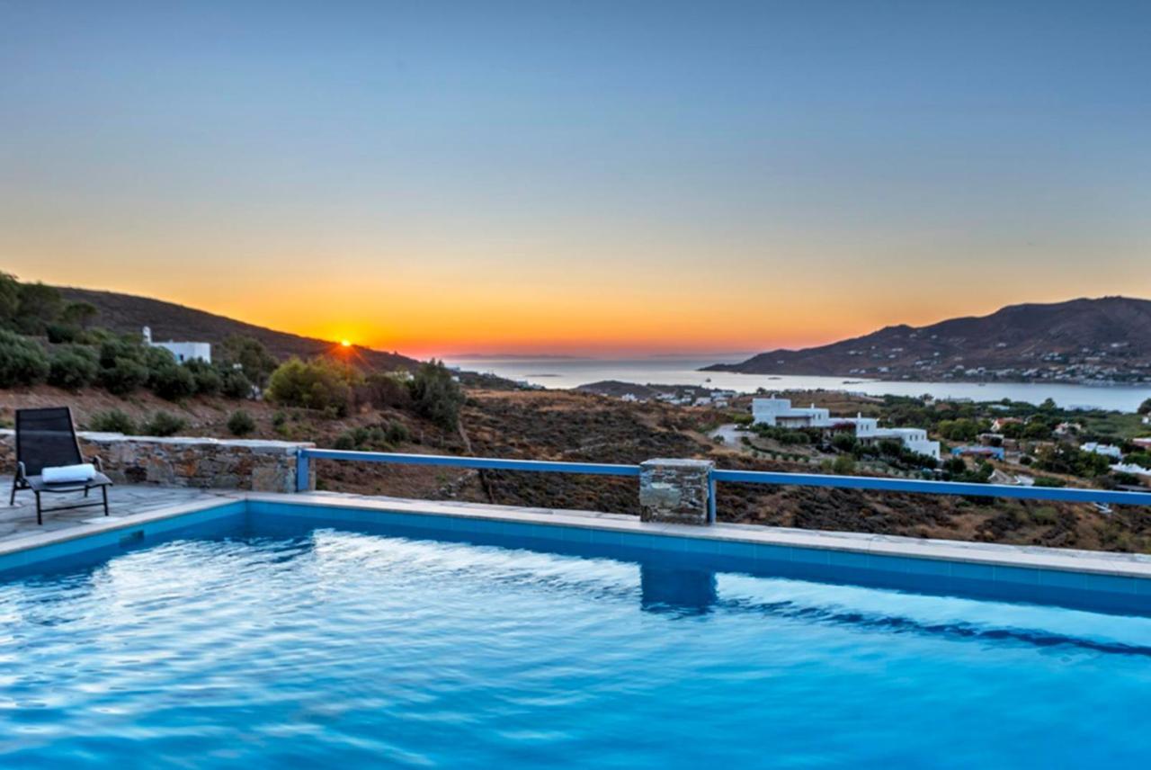 فيلا Oceania House With Sea View Posidhonía المظهر الخارجي الصورة