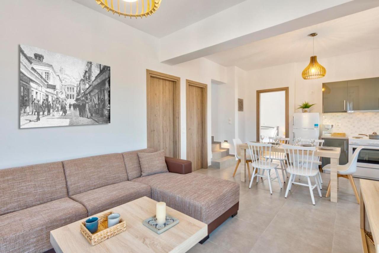 فيلا Oceania House With Sea View Posidhonía المظهر الخارجي الصورة