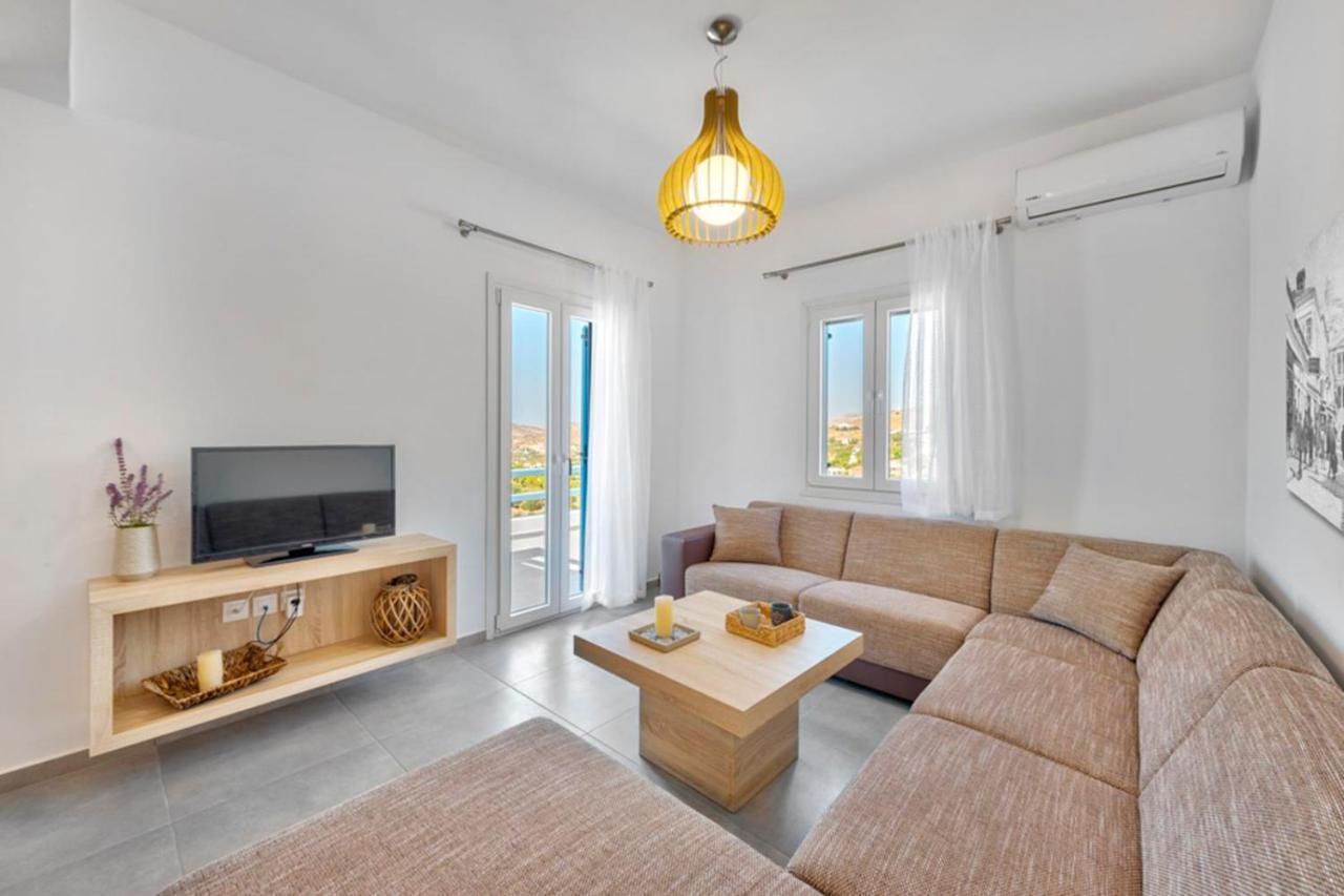 فيلا Oceania House With Sea View Posidhonía المظهر الخارجي الصورة