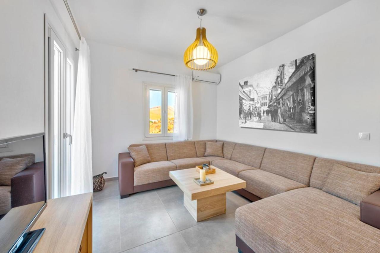 فيلا Oceania House With Sea View Posidhonía المظهر الخارجي الصورة