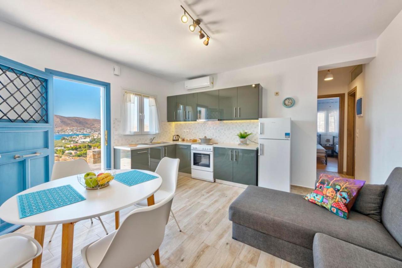 فيلا Oceania House With Sea View Posidhonía المظهر الخارجي الصورة