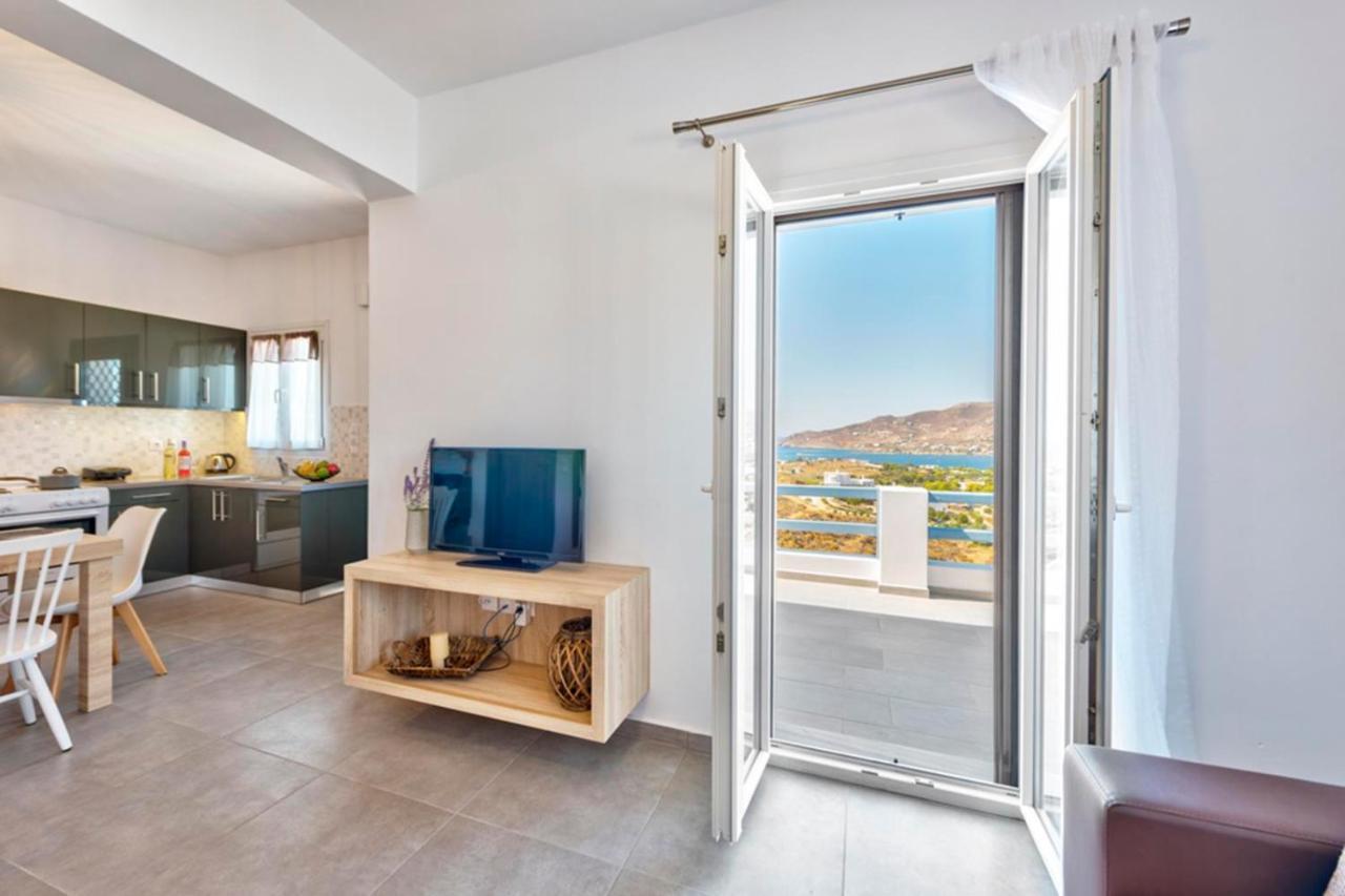 فيلا Oceania House With Sea View Posidhonía المظهر الخارجي الصورة