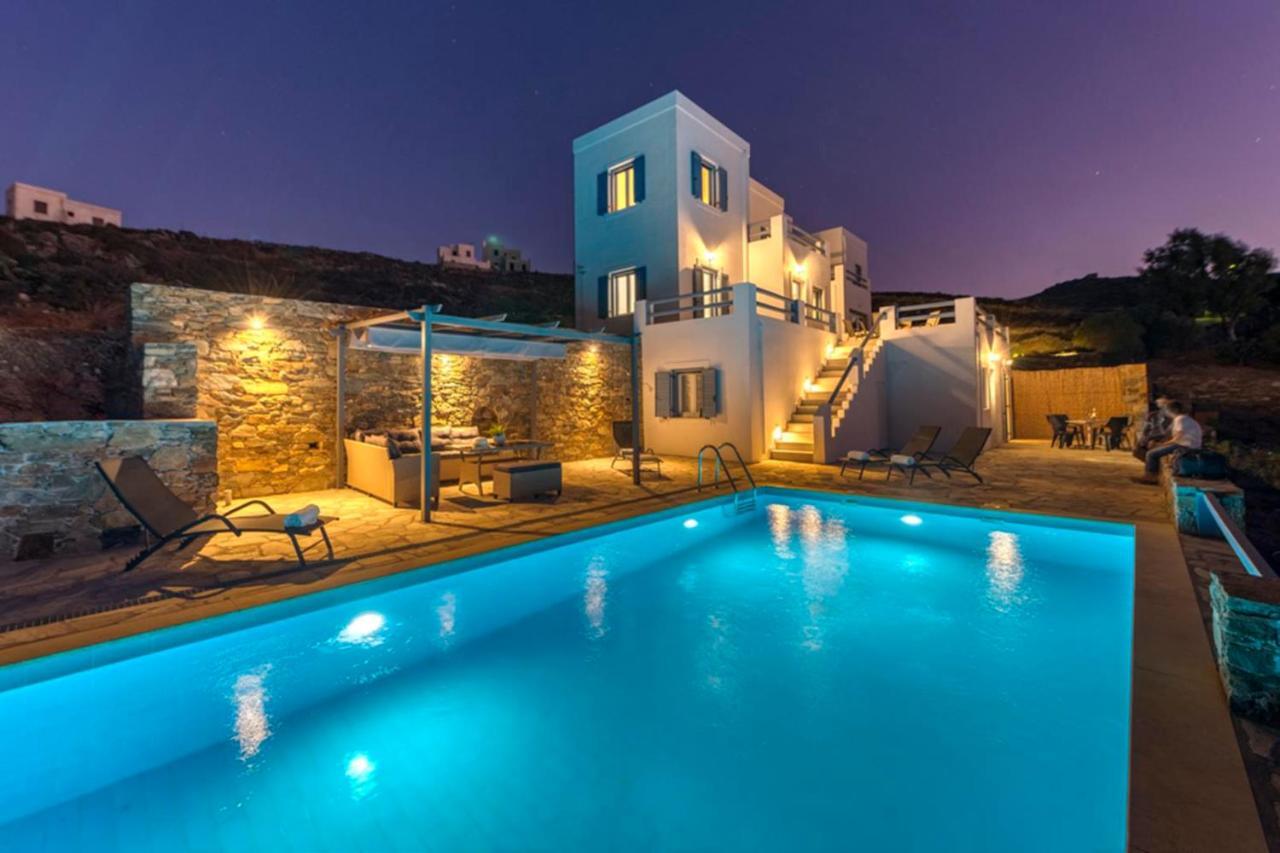 فيلا Oceania House With Sea View Posidhonía المظهر الخارجي الصورة