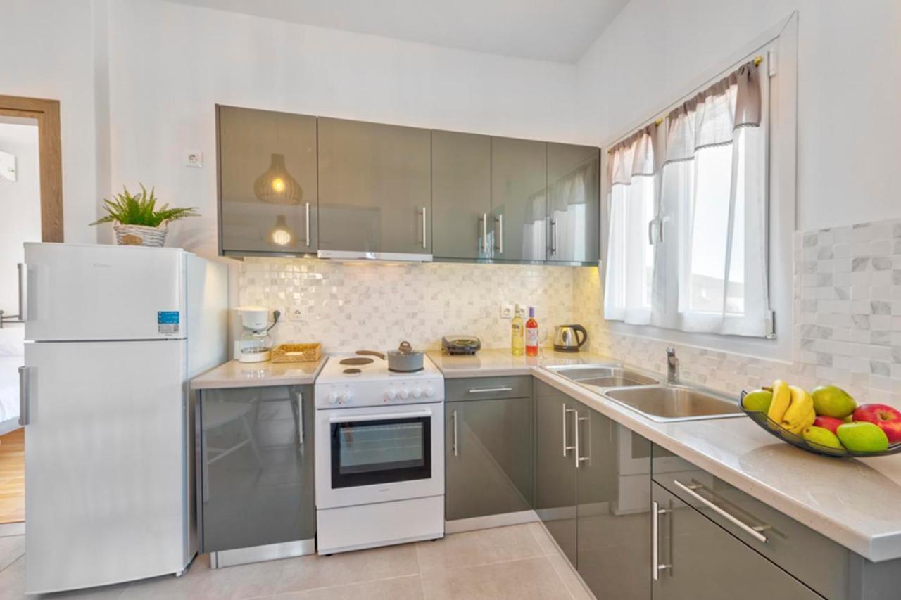 فيلا Oceania House With Sea View Posidhonía المظهر الخارجي الصورة